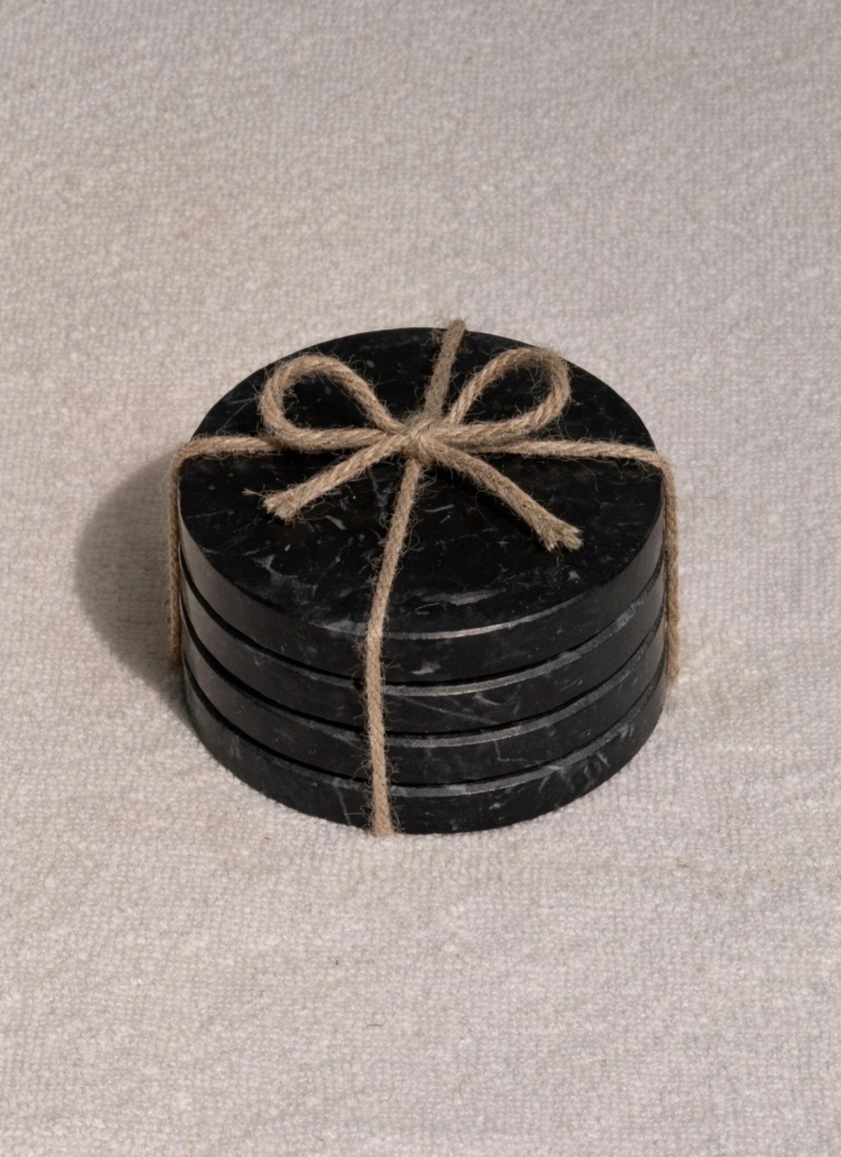 Marble and acacia wood collection
